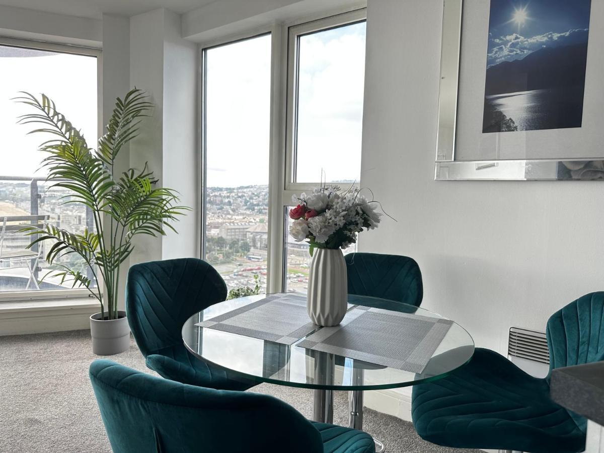 Stunning Ocean & City View Apt Swansea Exterior photo