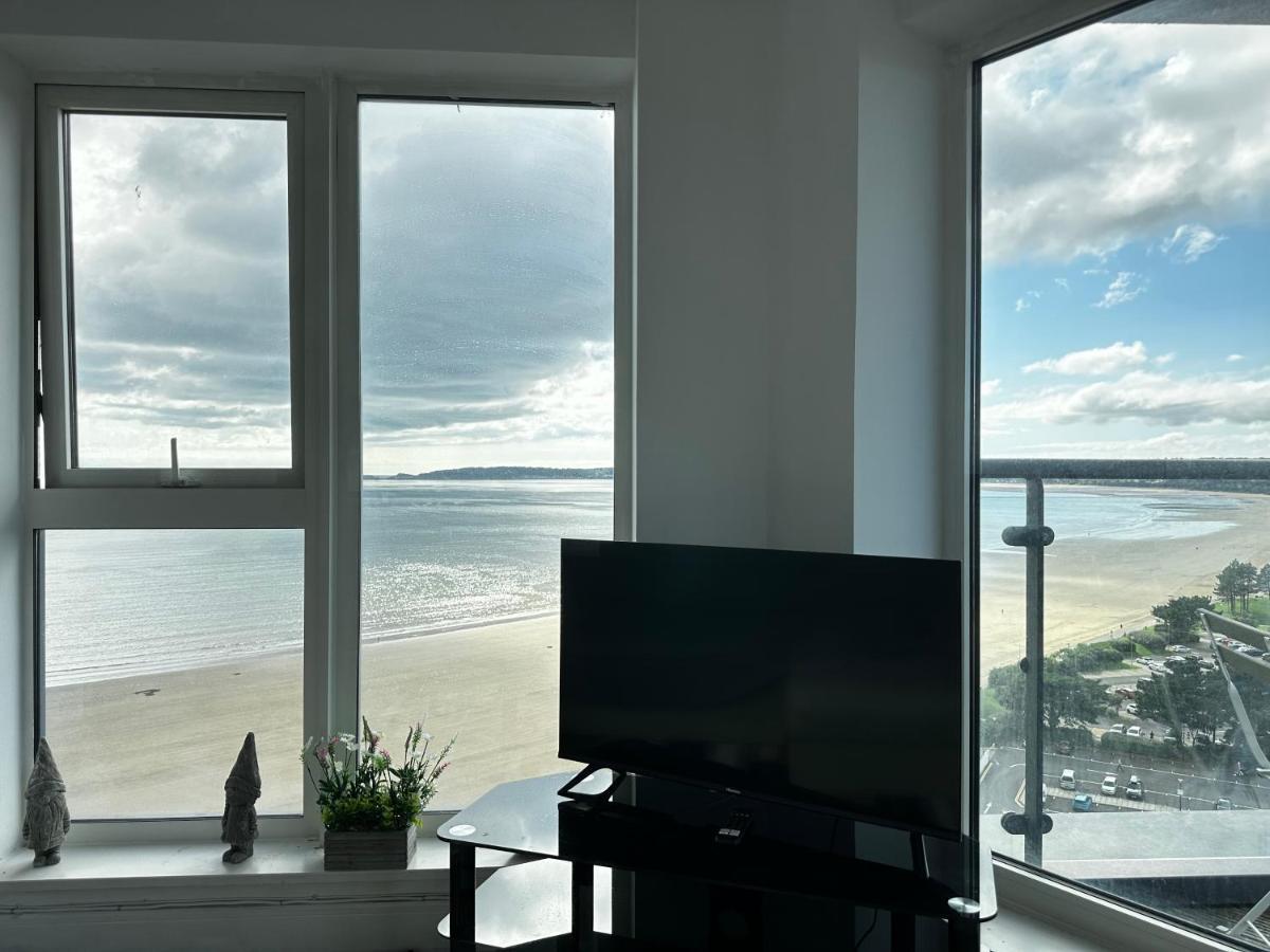 Stunning Ocean & City View Apt Swansea Exterior photo